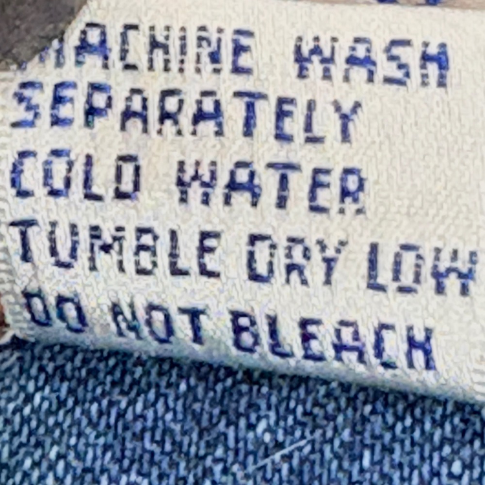 Vtg Casey Coleman Lighthouse Embroidered Denim Chore Field Barn Jacket M/L - Picture 9 of 12